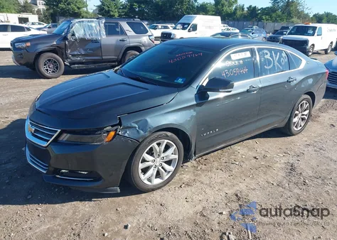 2018 Chevrolet Impala 1Lt из США, поврежденный, VIN 2G1105S37J9140085